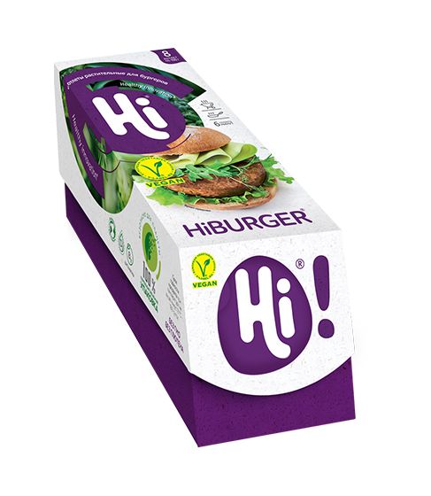 Hiburger  Хай Бургер котлеты растительные Hi Хай 8 штук