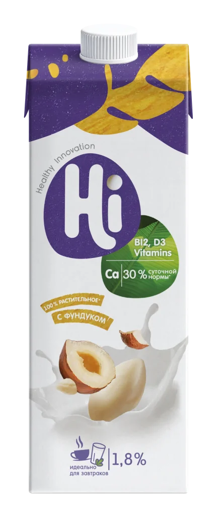 Растительное молоко Hi с фундуком 1 л