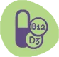 Источник витамина B12 и D3